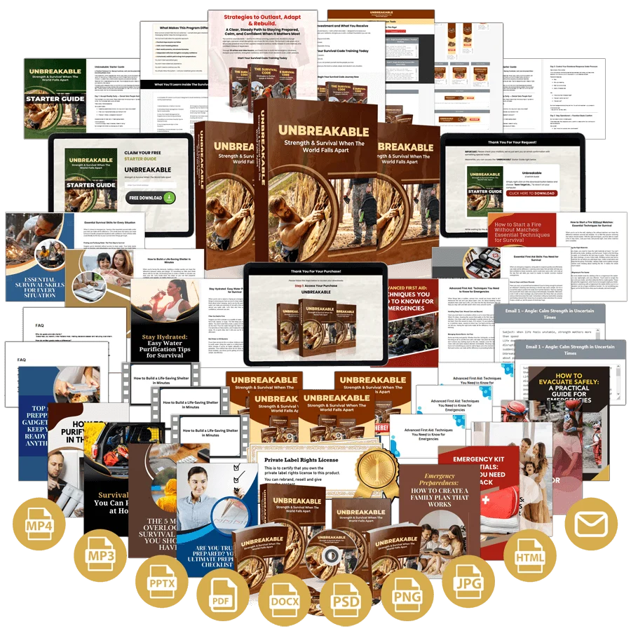 Unbreakable – PLR Firesale